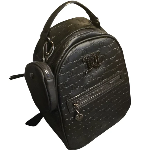 NWT Juicy Couture Embossed Black Backpack Women display picture 1